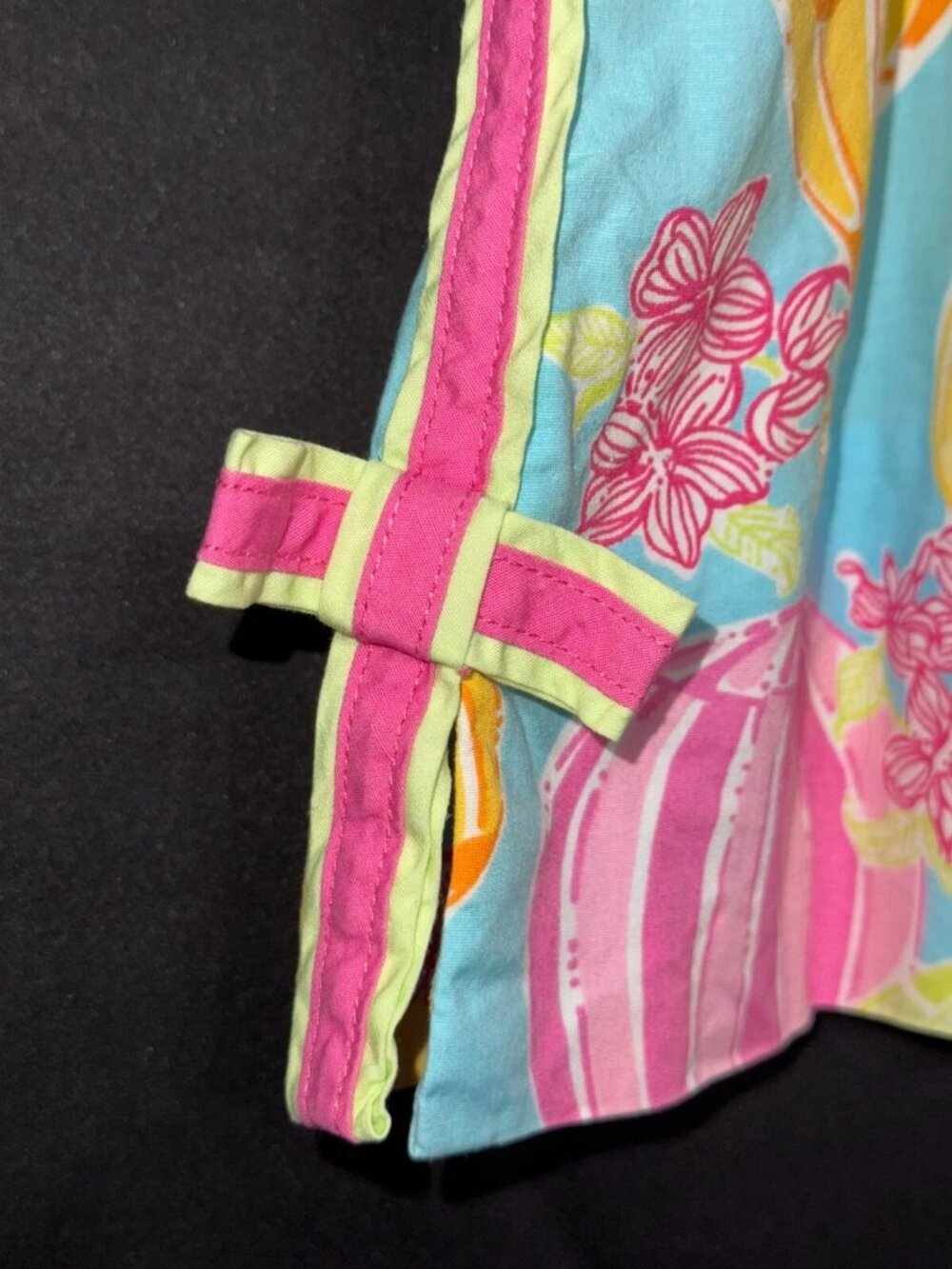 Lilly Pulitzer Vintage White Label Hot Air Balloon Skort Size 2 Preppy - Picture 5 of 5